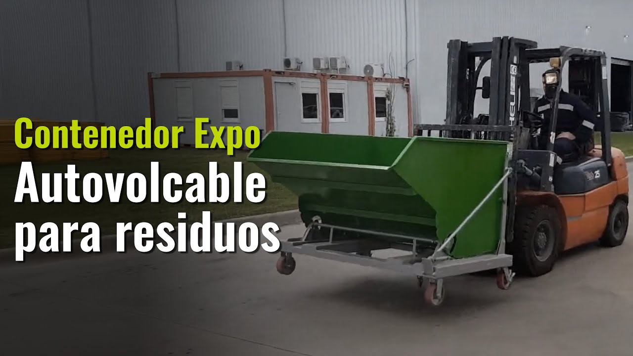 Contenedor Expo Autovolcable