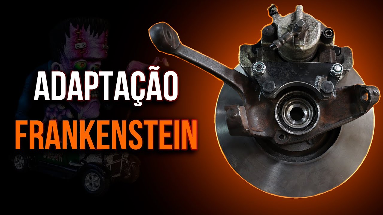 MANGA DE EIXO DO CORCEL ADAPTAÇÃO PARA PINÇA VECTRA - DISCO MERIVA - CUBO GOL 1 GERAÇÃO