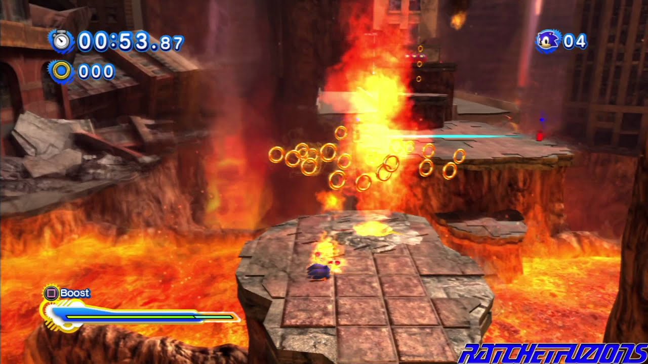 Sonic Generations - All Modern Stages ~ S Ranks [HD]