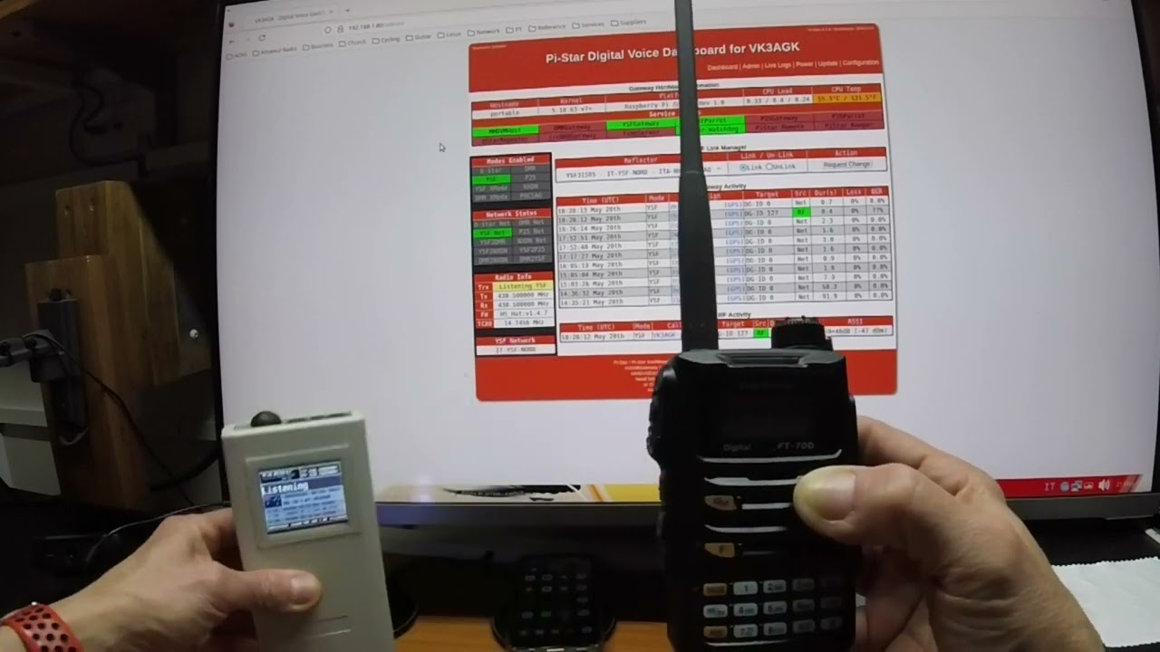 FT 70D connettere alla FT70D Con Hotspot