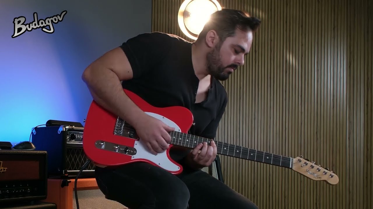 Budagov Tele Master Fiesta Red