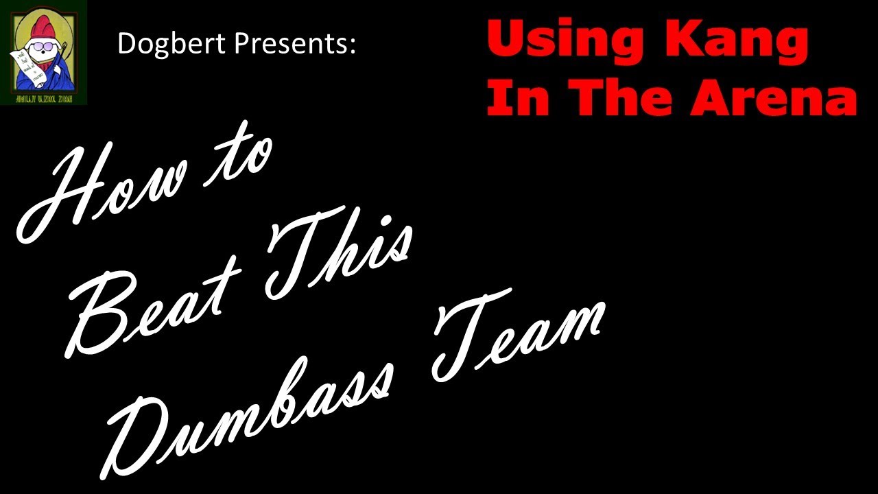 MSF - How To Beat This Dumbass Team - Using Kang in the Arena