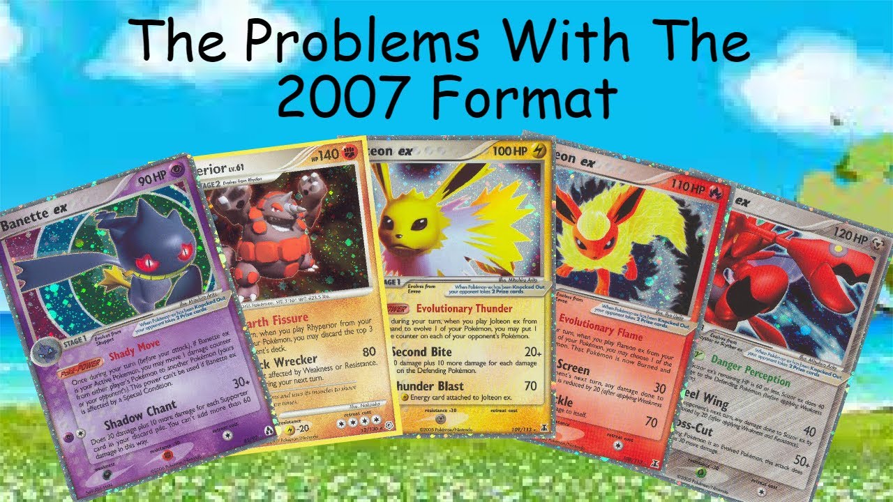 The Problems With The 2007 Format