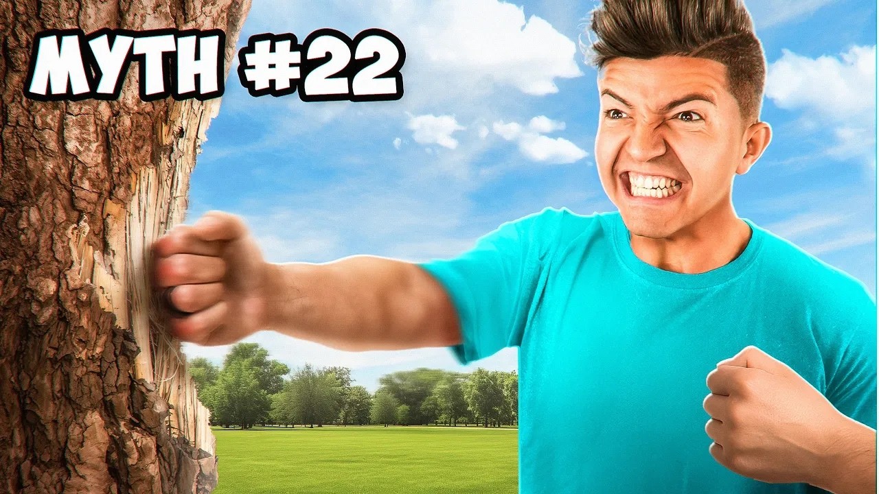 Busting Minecraft Myths In Real Life!