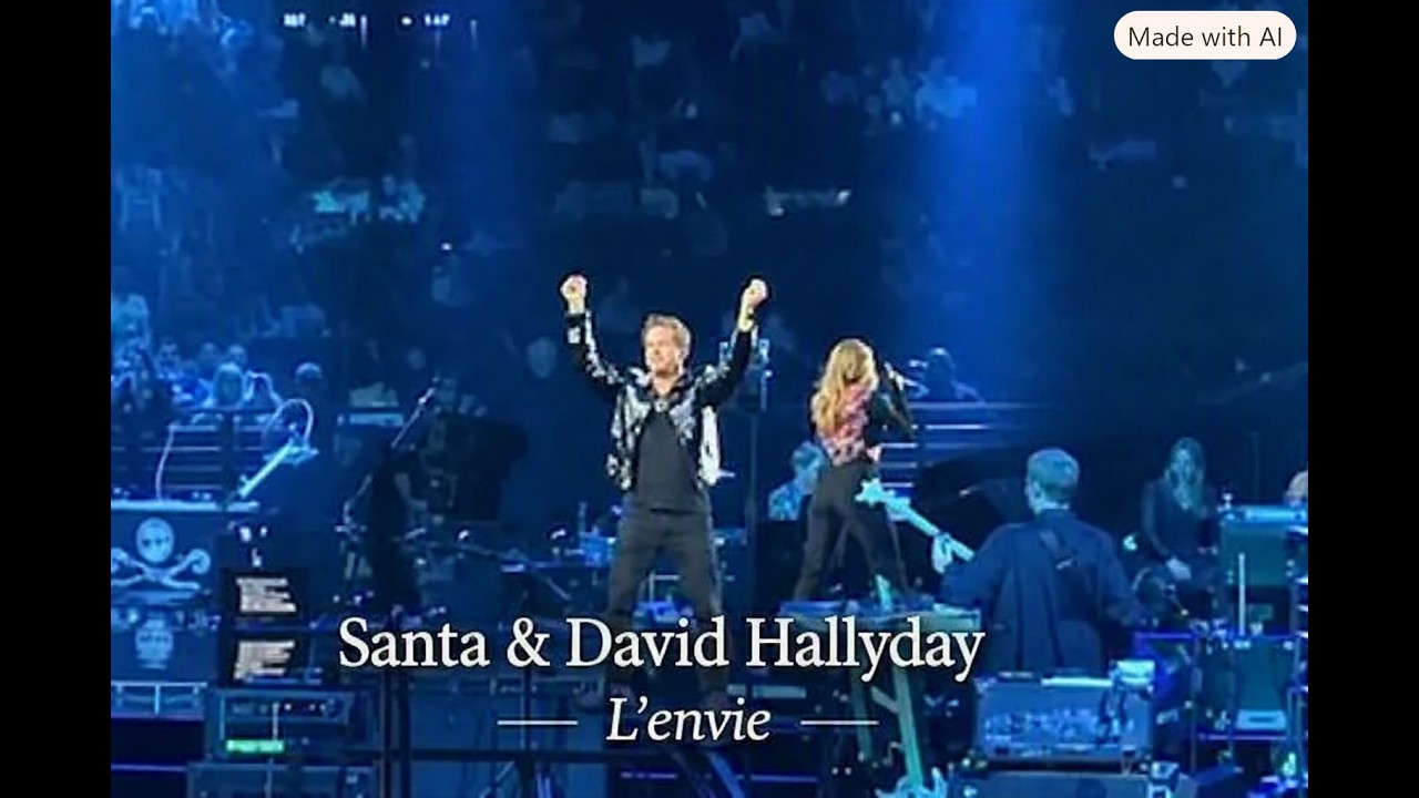 David Hallyday & Santa - L'envie - Taratata - 40 ans de Bercy - Accor Arena - Paris 2024