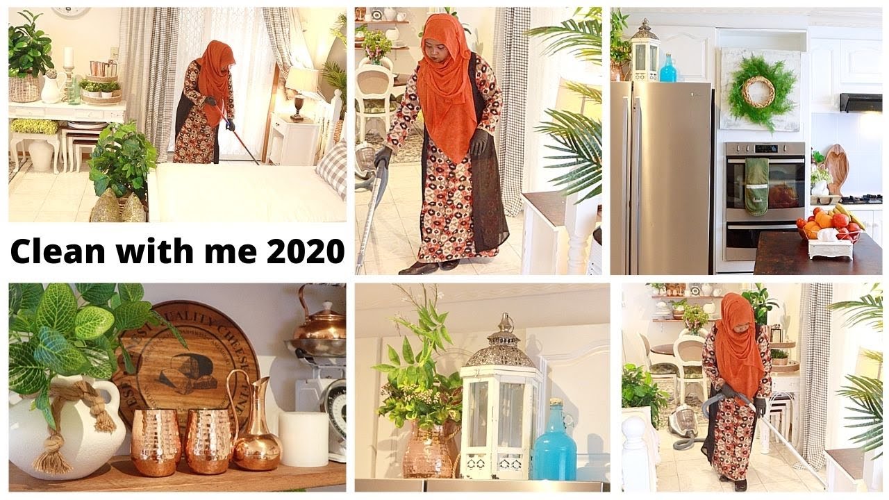 clean with me 2020 روتيني اليومي في تنظيف البيت تنظيم الوقت في الترتيب والتنظيف بشكل يومي