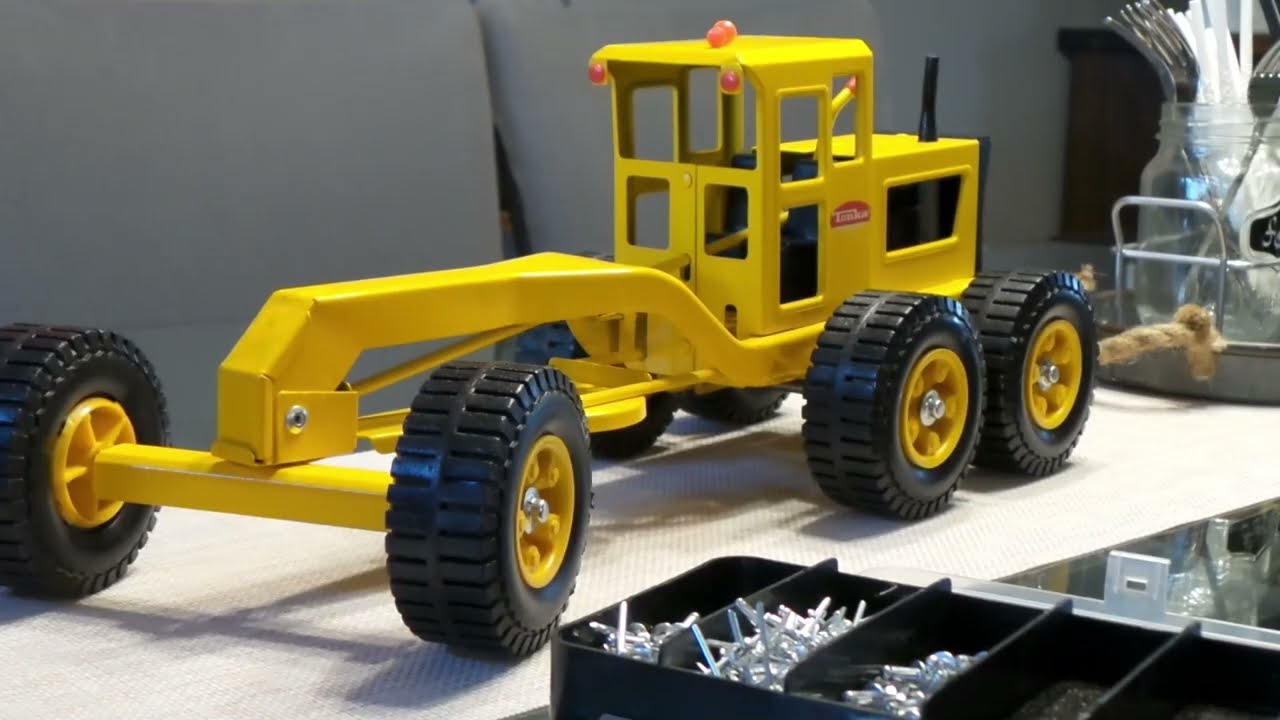 PART 2 Tonka  Grader restoration