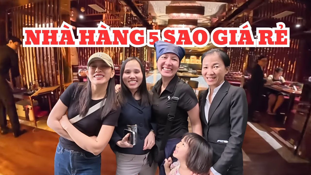 ĂN THỬ NHÀ HÀNG 5 SAO GIÁ RẺ TRÊN PHỐ ĐI BỘ NGUYỄN HUỆ || ĂN GÌ Ở MỸ