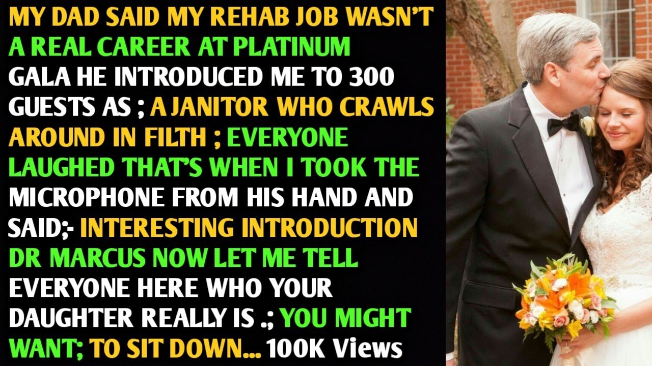 My Father Called Me A Janitor Because My Rehab Job Wasn't A Real Career — Then I Froze His Funding..