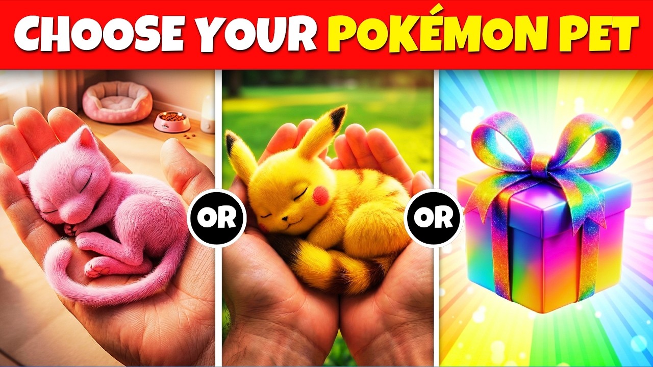 🐾 CO WOLISZ&hellip;? Zbuduj swojego wymarzonego zwierzaka Pok&eacute;mon!