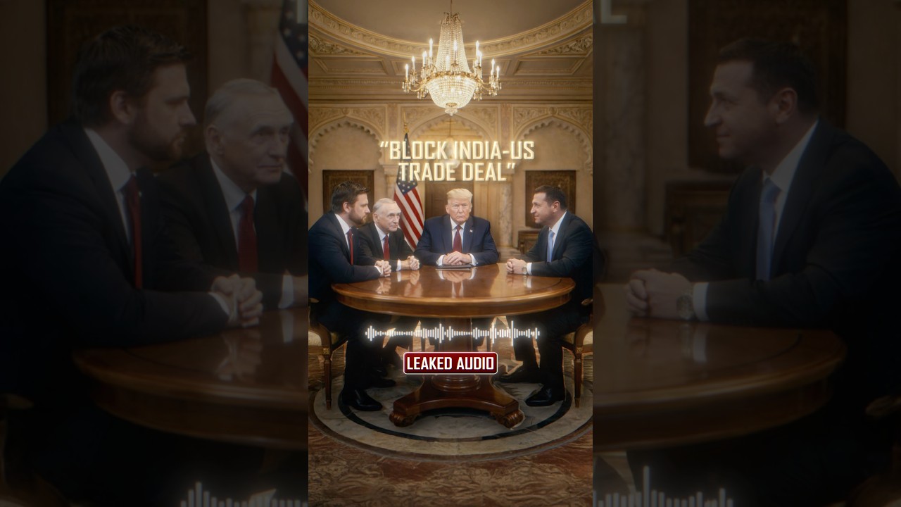 Leaked Audio Exposed Trump, Blocked India-US Trade Deal?