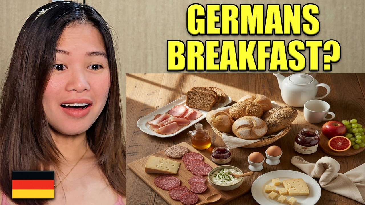 American Girl Reacts to What Germans Eat for Breakfast!