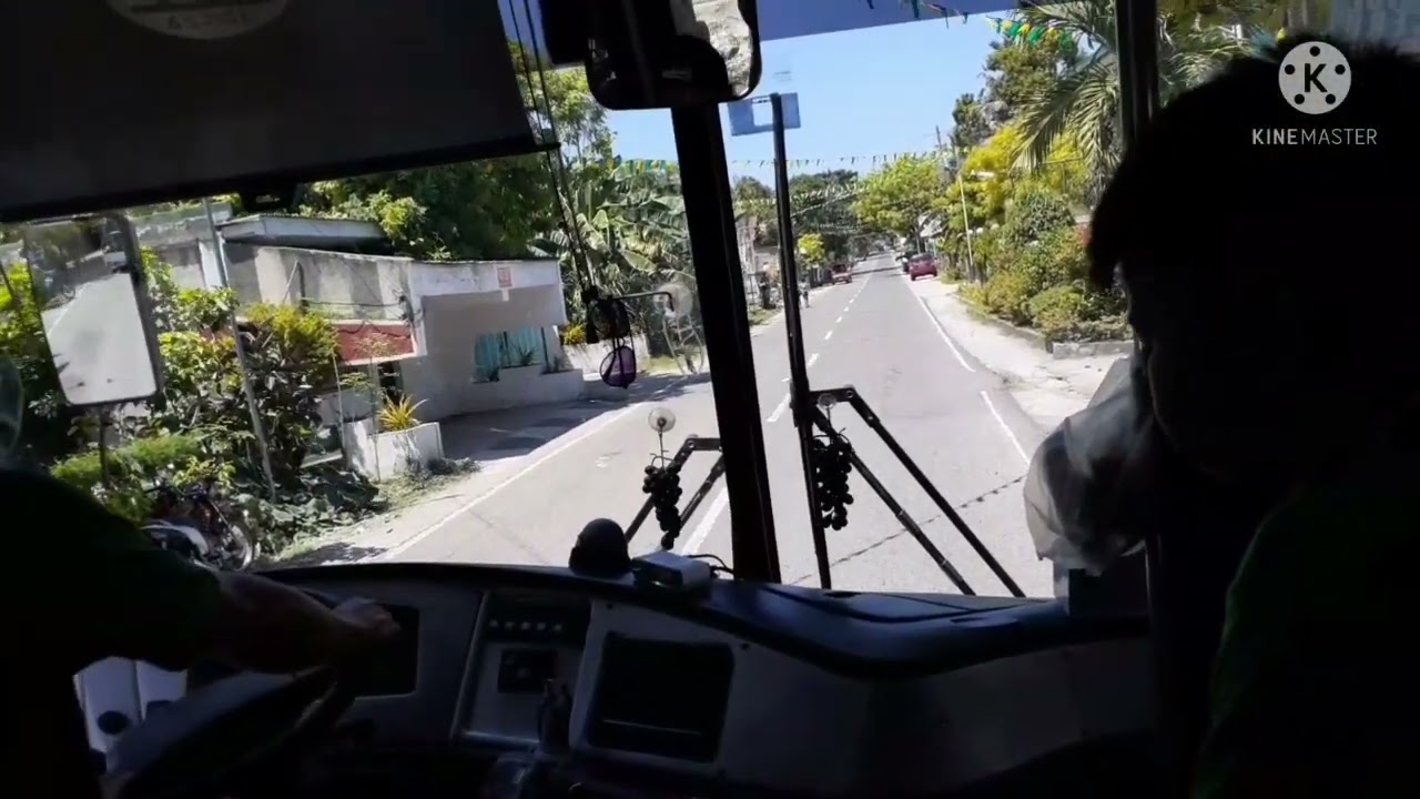SUNRAYS BUS -S28 // ROUTE:  CEBU CITY / SAMBOAN via OSLOB