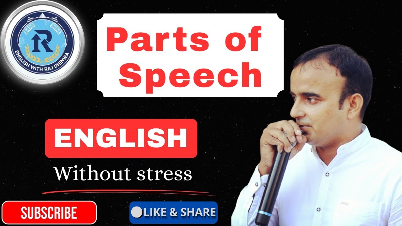 English GRAMMAR/PARTS OF SPEECH INTRODUCTION #Noun#pronoun#adjective#adverb#learn english #rajsir  