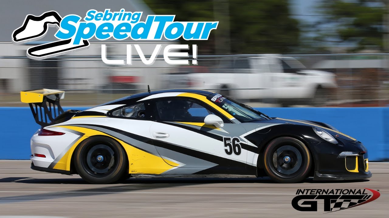 Sebring SpeedTour LIVE - IGT Race & TA2 Practice