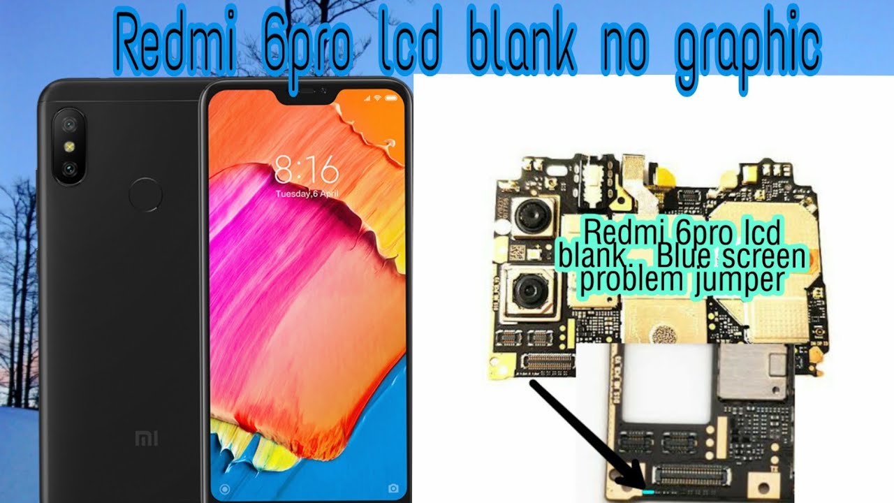 Mi redmi 6pro lcd blank no graphic light solutions  #mi6pro #redmi6pro #iphonex10 #iphone6