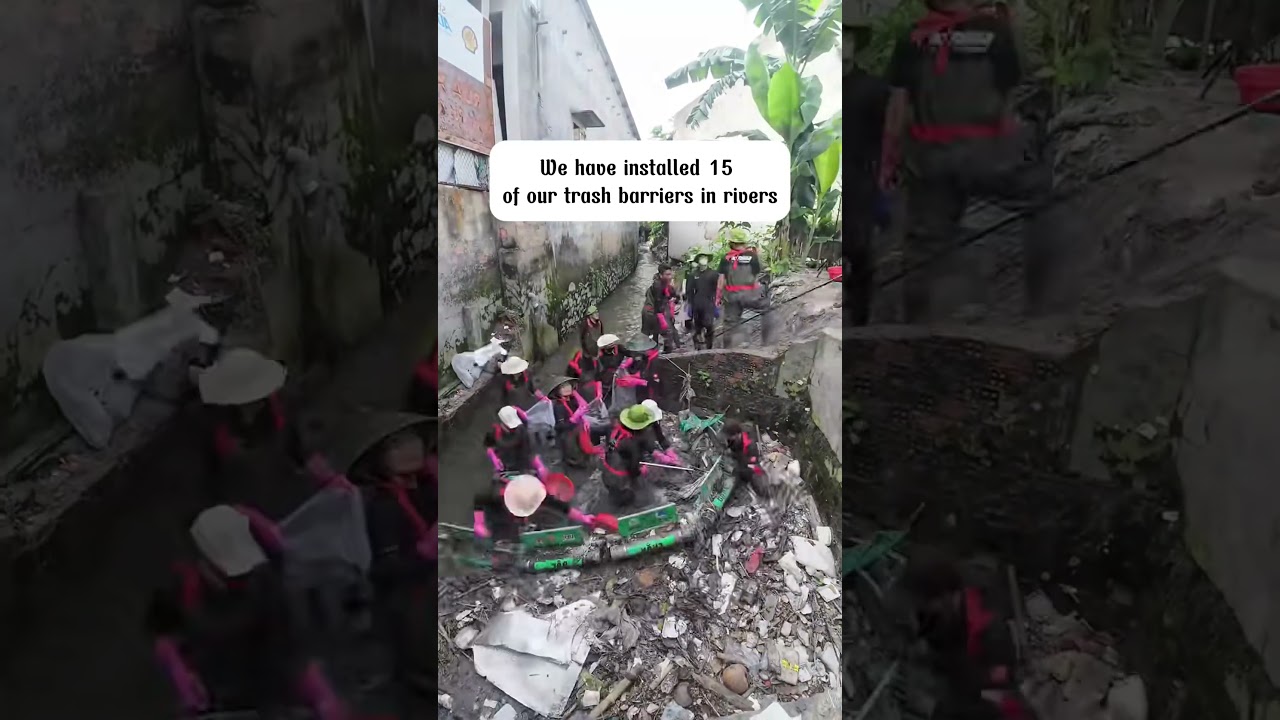 A way to beat plastic pollution #saigonxanh #cleaning #cleaningmotivation #pollution #plastictrash