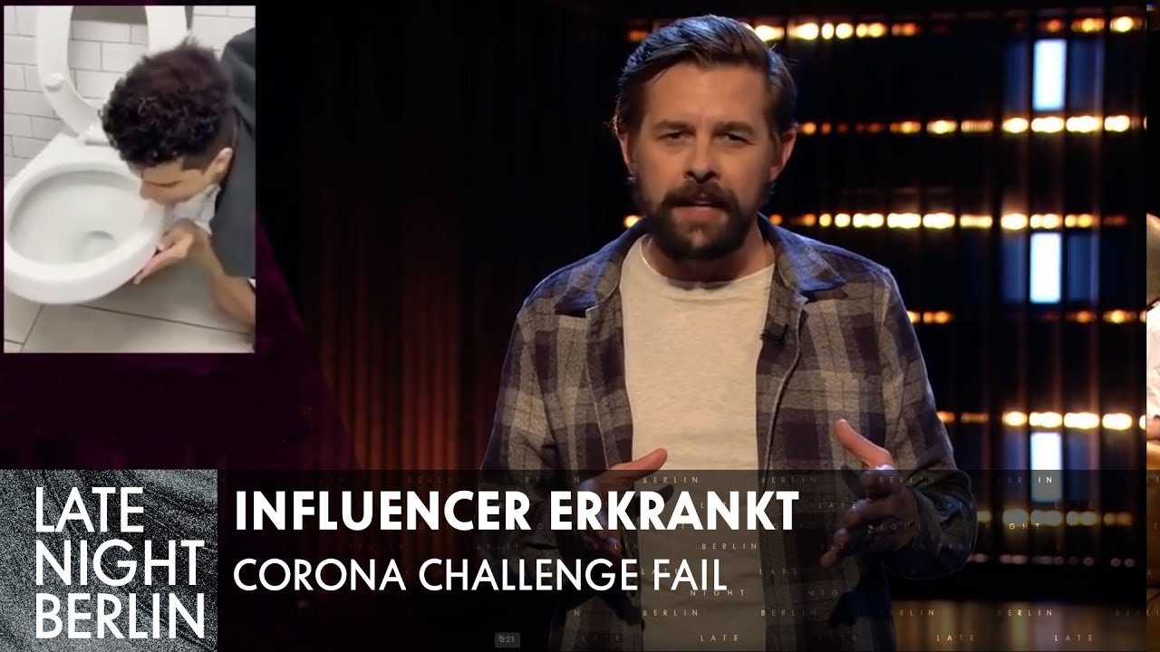 Corona Fail: Influencer durch Toilette ablecken erkrankt | Stand-Up | Late Night Berlin | ProSieben
