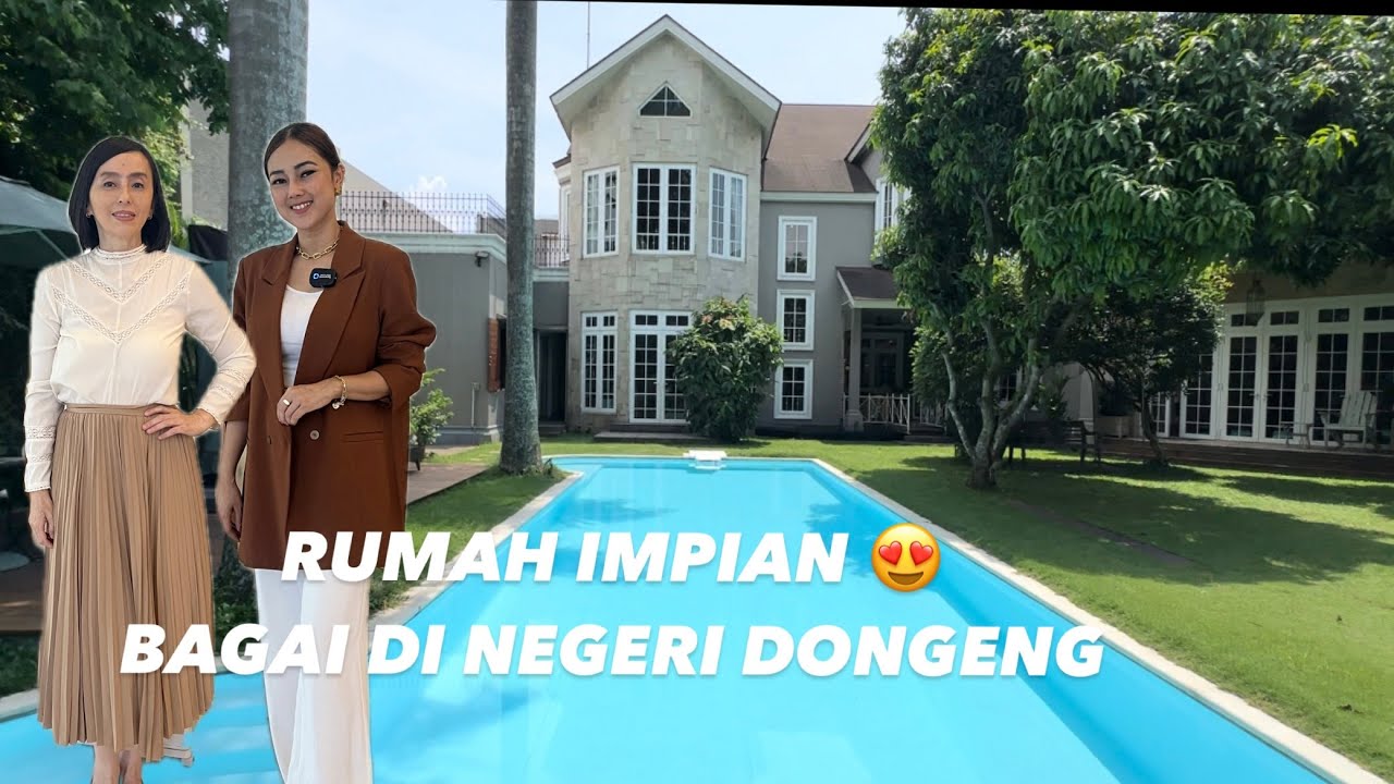 BAGAI MIMPI ! 😍 Rumah Super Mewah di Area Golf BSD Dengan Kolam Renang Plus Halaman Luas
