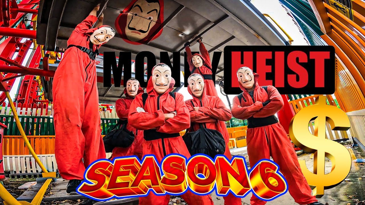 PARKOUR MONEY HEIST SEASON 6 vs POLICE ( BELLA CIAO REMIX ) live action part 7
