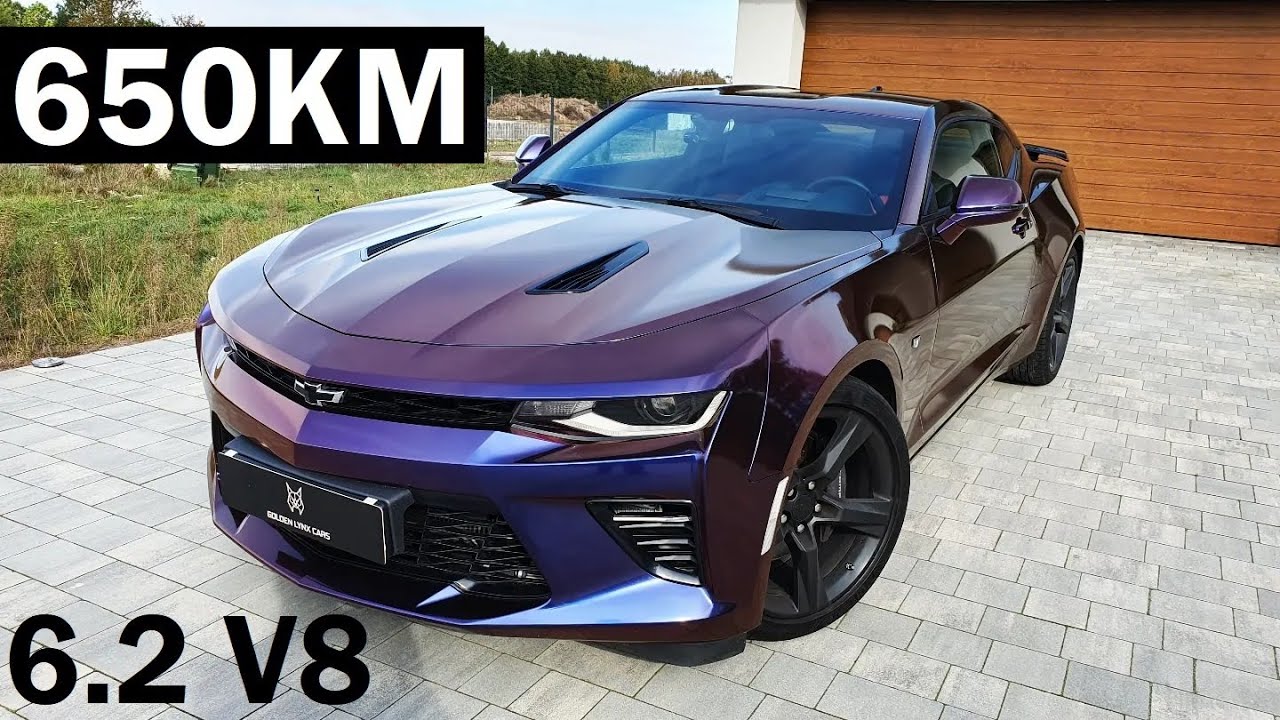 Chevrolet Camaro 6.2 V8 650KM Test PL muzyk jeździ