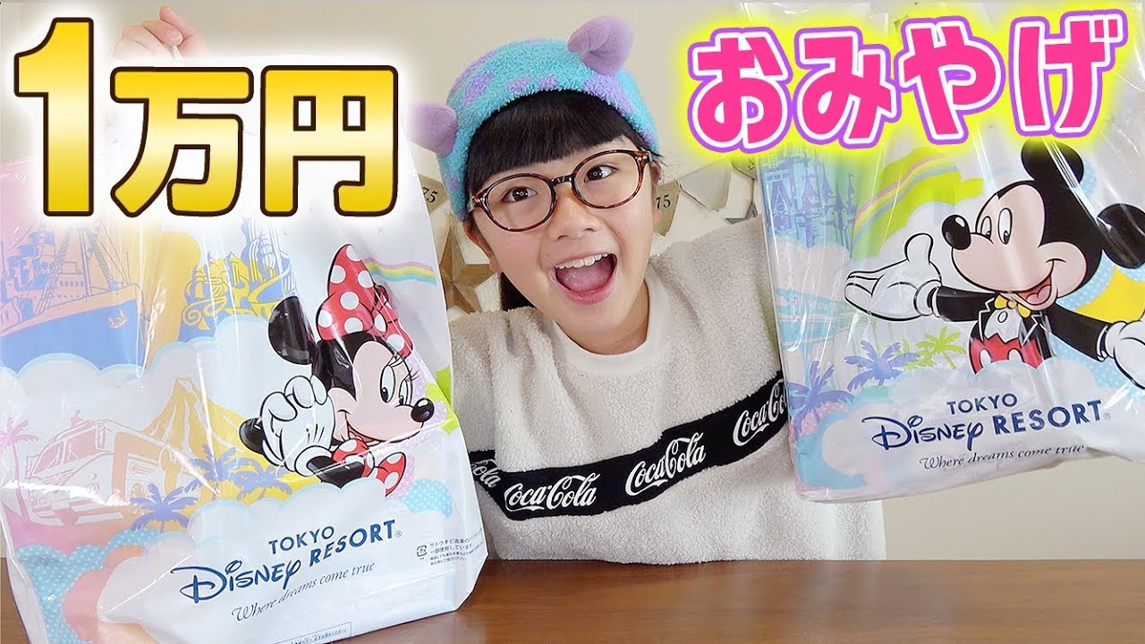 ディズニーランドのおみやげ1万円分♪購入品紹介！お菓子＆雑貨＆あの目玉商品も♪