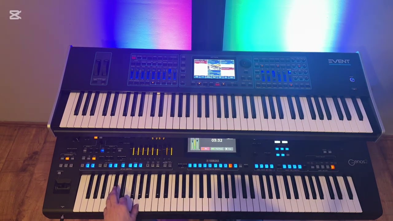 Ketron Event vs Yamaha Genos 2 Country Waltz