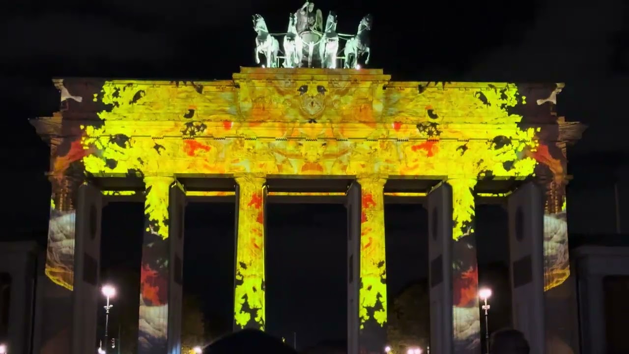 Festival of Lights 2025 am Brandenburger Tor 