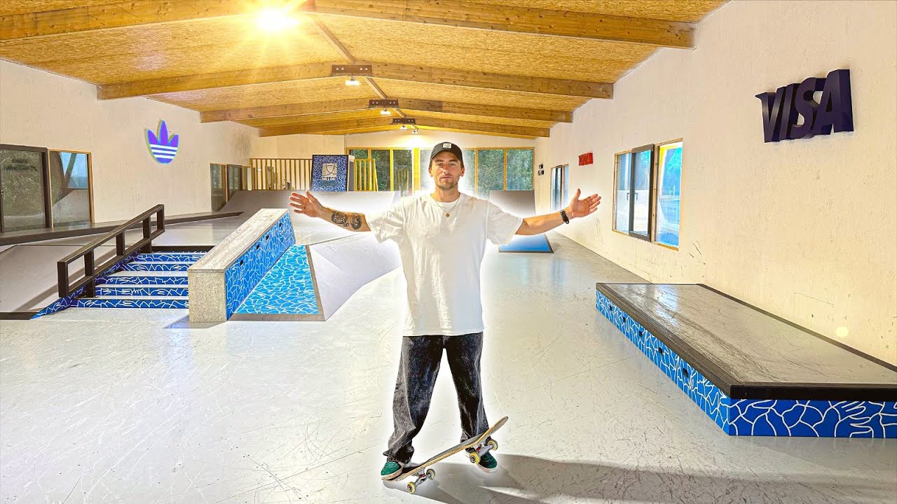 JE TEST LE SKATEPARK PRIV&Eacute; DE VINCENT MILOU !