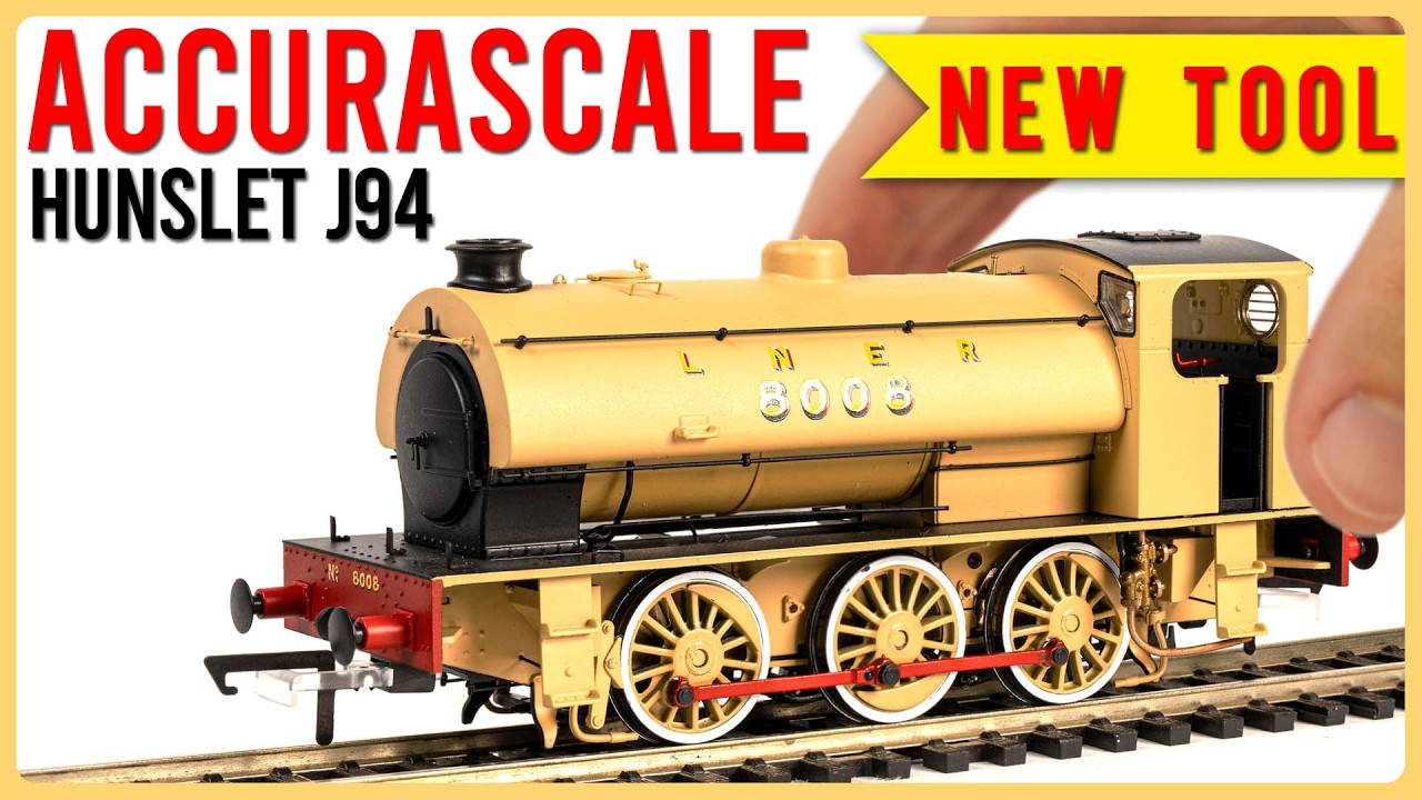 Эпичный новый танк-паровоз Hunslet Austerity от Accurascale | Распаковка и обзор