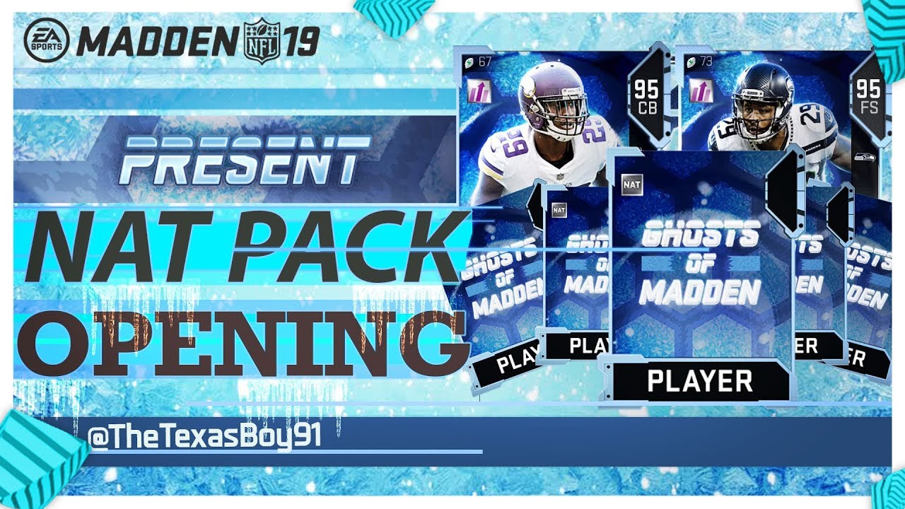 5 Ghost Of Madden's Present Pack Opening | New Ghost Players | Madden 19 Ultimate Team