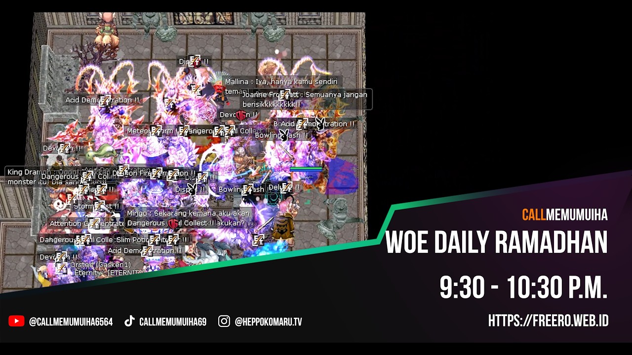 [GUEST] WOE DAILY RAMADHAN - GYPSY | #freeroragnarok #ragnarokonline #freeragnarokonline (2/3/2026)
