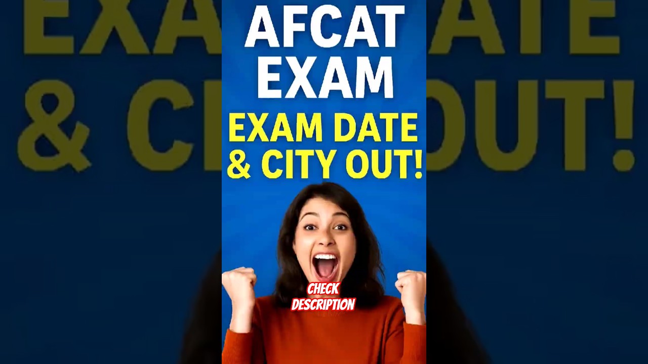 Day 16/60 | Check Description || Shift ke liye confused || Afcat exam date & City  #afcatexam #exams