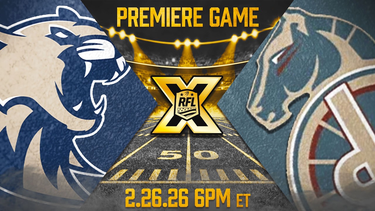 RFL Season X: Cougars vs Pioneers (Backbreaker) Week 3 | Madden 26 Teambuilder Franchise!