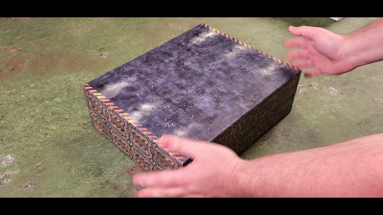 Ten Fold Dungeon :- The Facility unboxing. Good for most Sci-Fi games ?