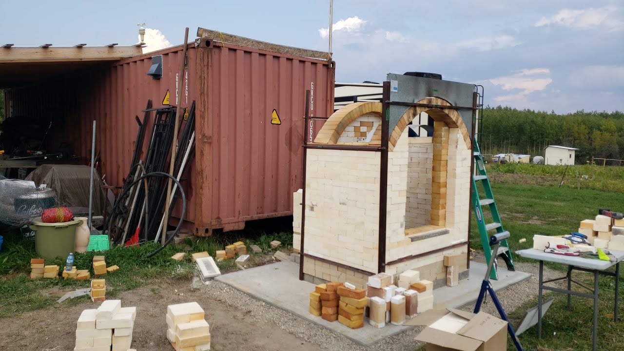 2022 Manual Natural Gas Kiln Build!!