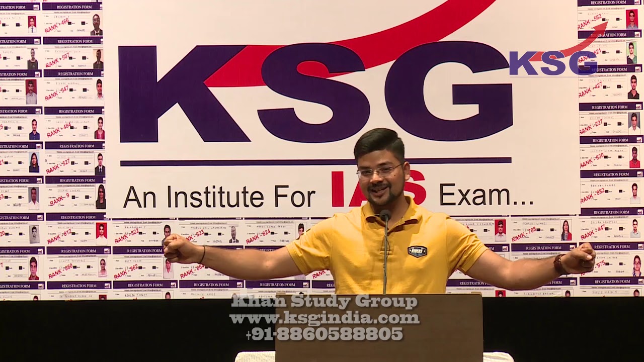 Anshul Kumar, AIR 293, UPSC CSE 2015 16, Seminar, Delhi, July 2018, KSG India