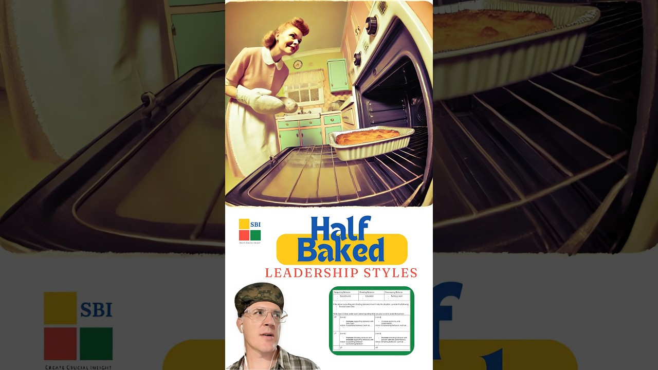 From Half-Baked to Fully Baked: Leadership Styles & Thinking Tools | Space Between Ideas