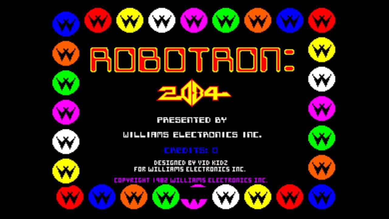 Arcade Williams Robotron - 10 Million pts