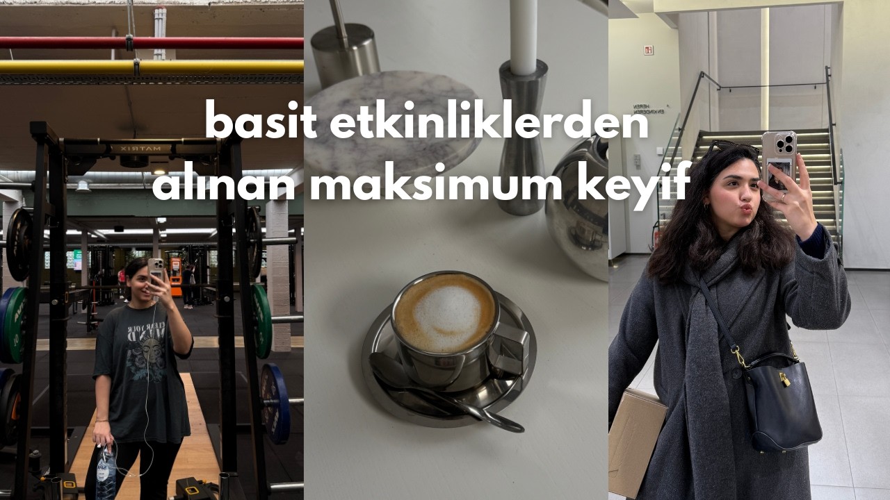 bir kaç gün beraberiz 💌☕️🛍️🧘🏻‍♀️ sabah kahvem, spor, outlet alışverişi, verimli günler #slowliving