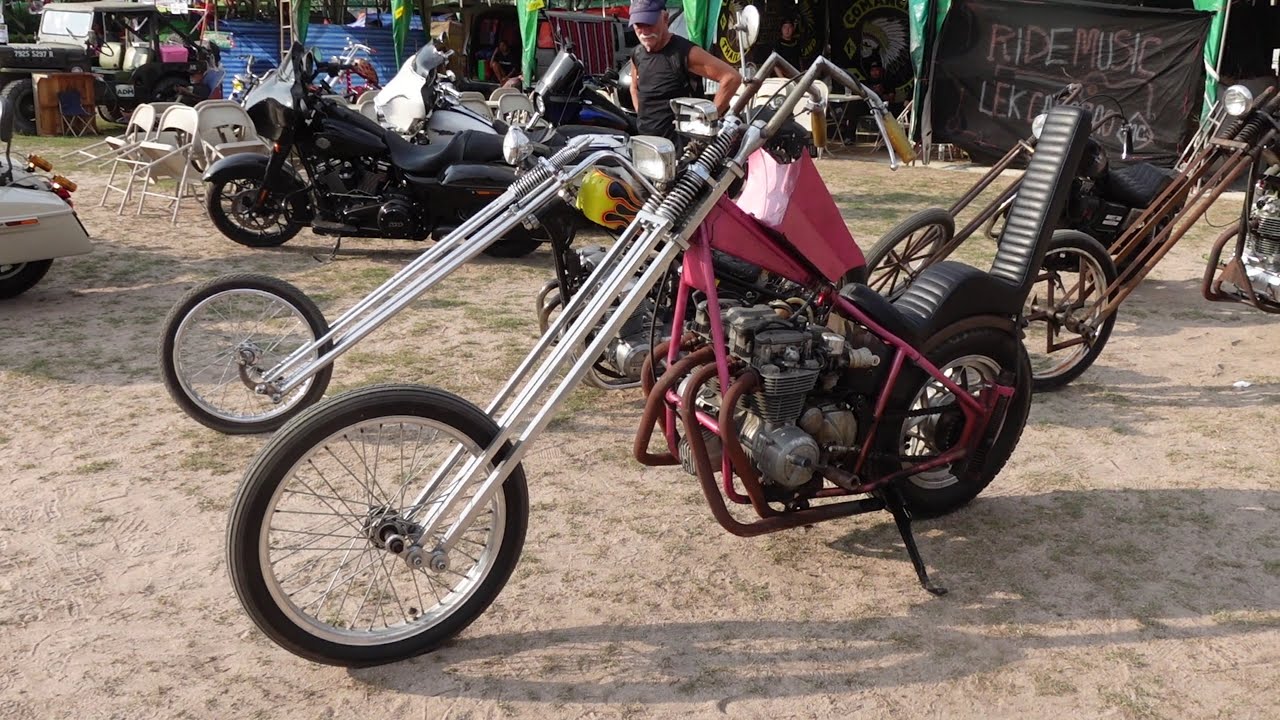 Thailand Choppers at The Pattaya Bike Week 2024.