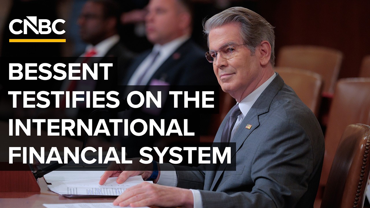 Treasury Secretary Scott Bessent testifies on the international financial system &mdash; 9/15/2026