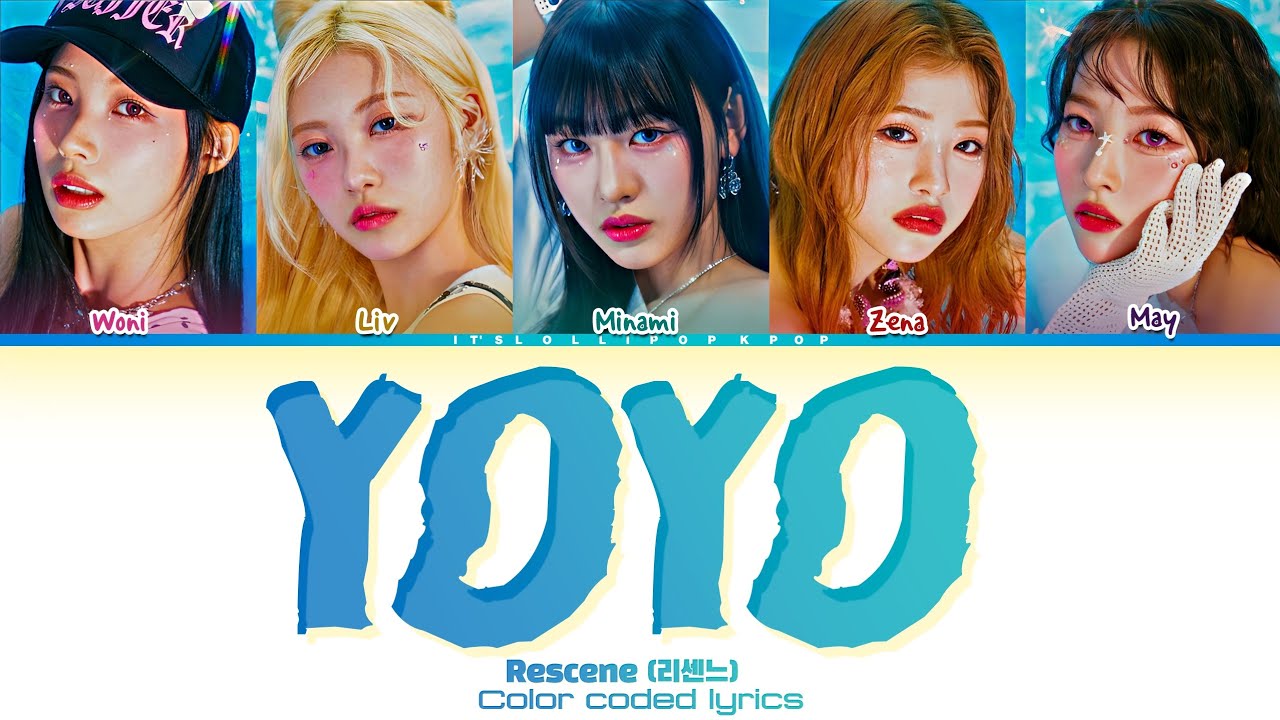 RESCENE 리센느 'YoYo Japanese ver.' Color Coded lyrics.