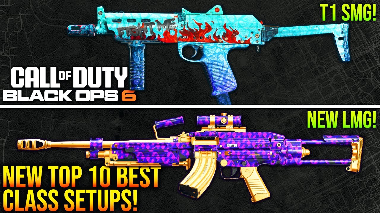 Black Ops 6: New TOP 10 BEST CLASS SETUPS After Update! (BO6 META Weapons)