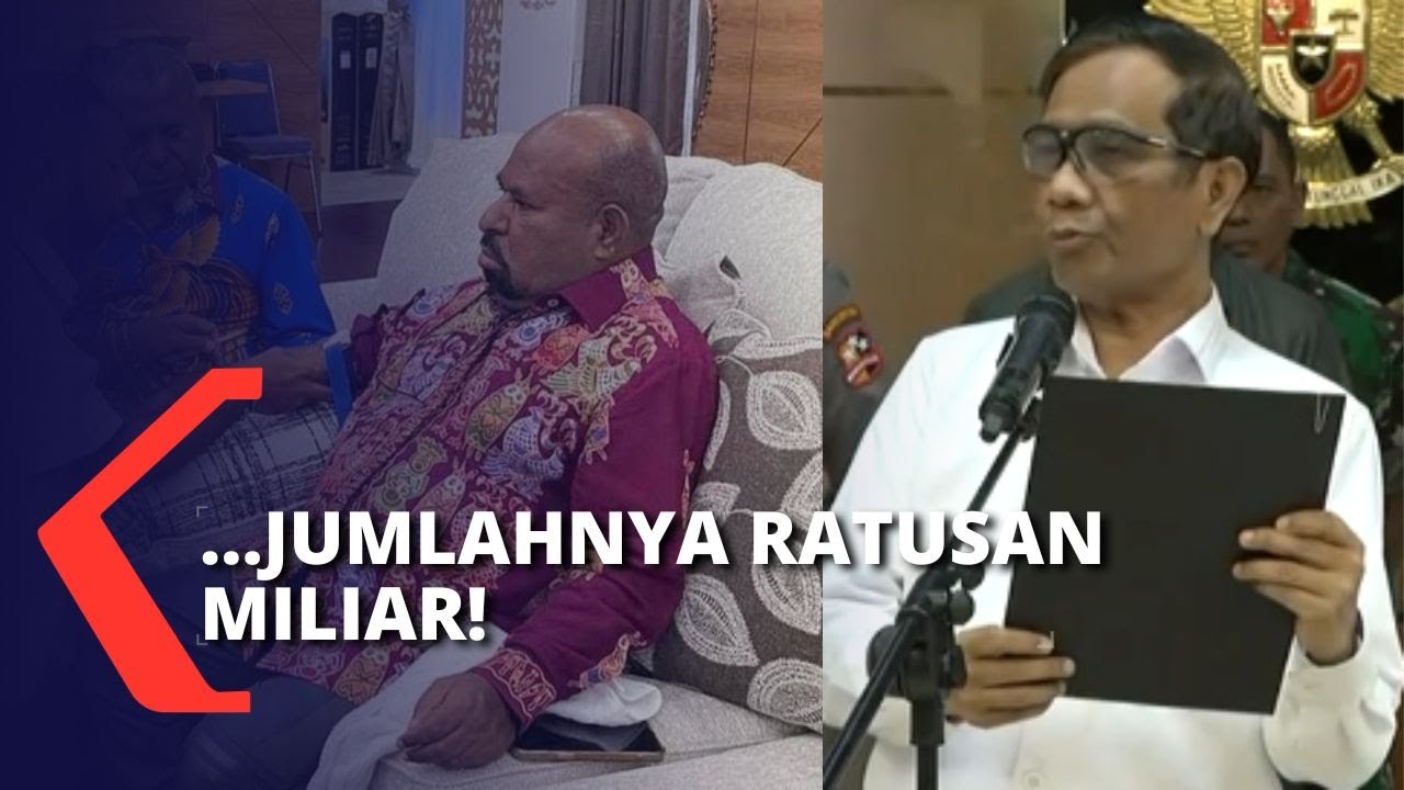 Sejak Kapan Gubernur Papua Diduga Lakukan Praktik Korupsi? Mahfud MD: Jumlahnya Ratusan Miliar!