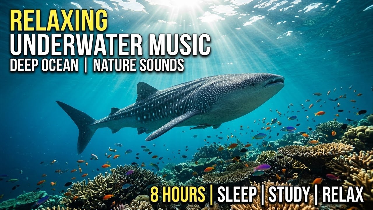 Ocean Harmony Night 🌌 • Relaxation Music for Sleep 😴 • Tranquil Wave Echoes 🌊