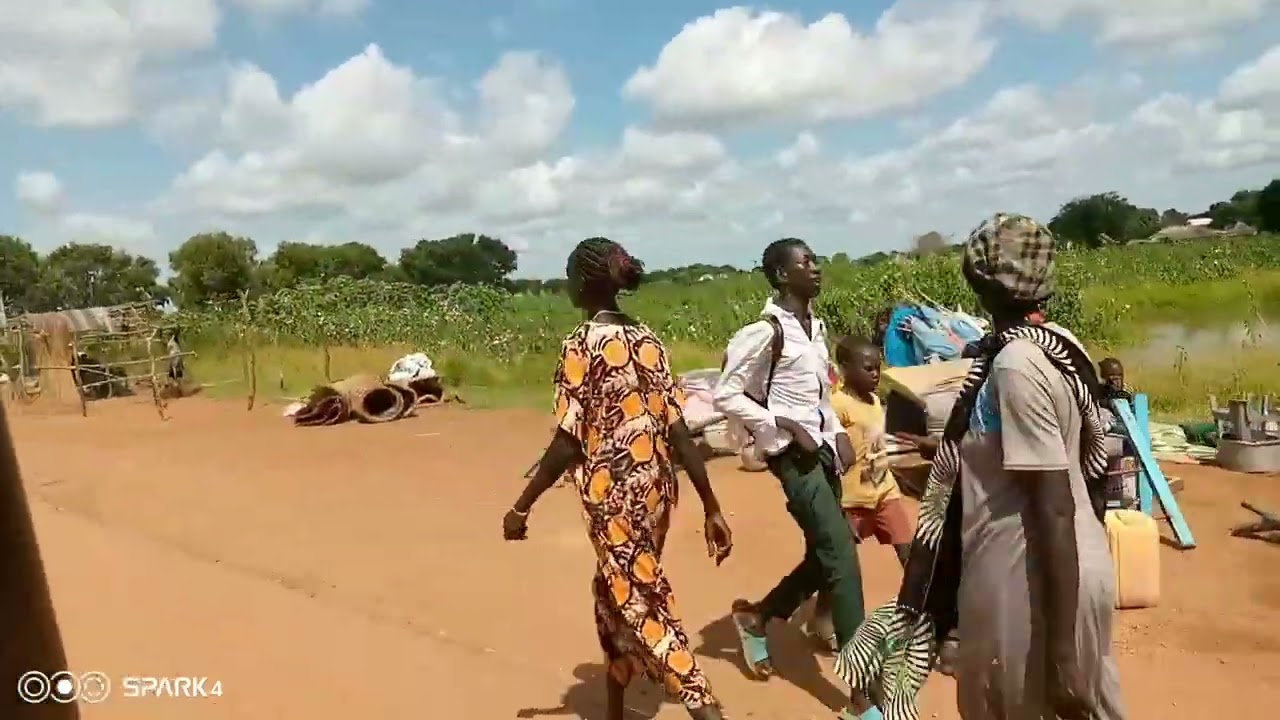 Flood tour in Northern Bahr El Ghazal state, Aweil @kuommawet