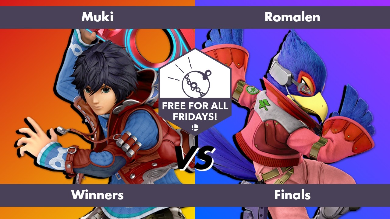 Free for All Fridays 80 Winners Finals: Muki (Shulk) vs Romalen (Falco)