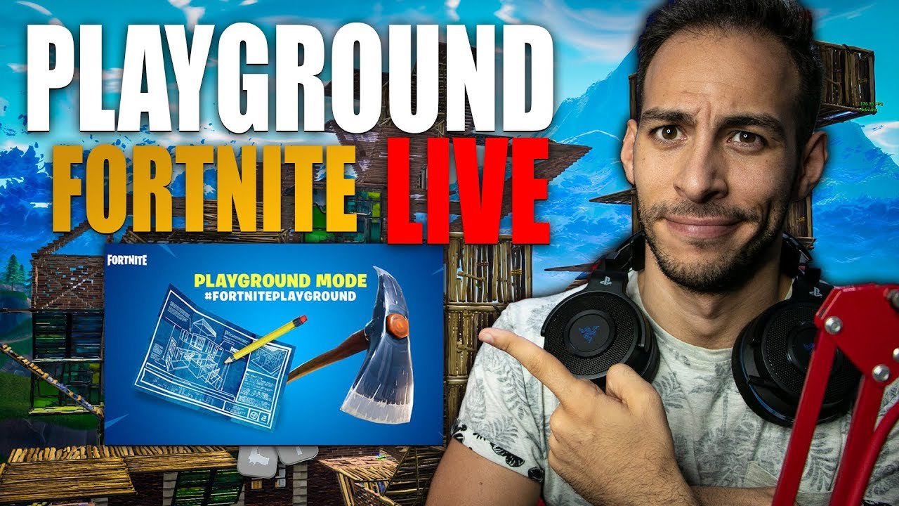 ΑΠΙΣΤΕΥΤΑ FIGHTS ΣΤΟ ΝΕΟ MODE PLAYGROUND | Fortnite Live