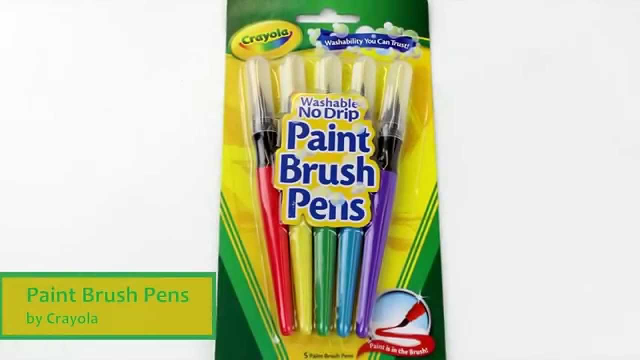 Paint Brush Pens by Crayola 54-6201